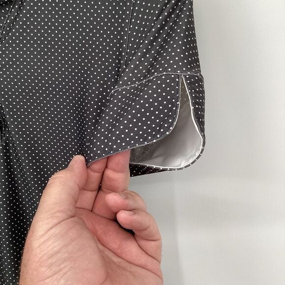 Ladies‎ Adidas Climacool Short Sleeved Performance Polo - XS Gray/white - Picture 5 of 9